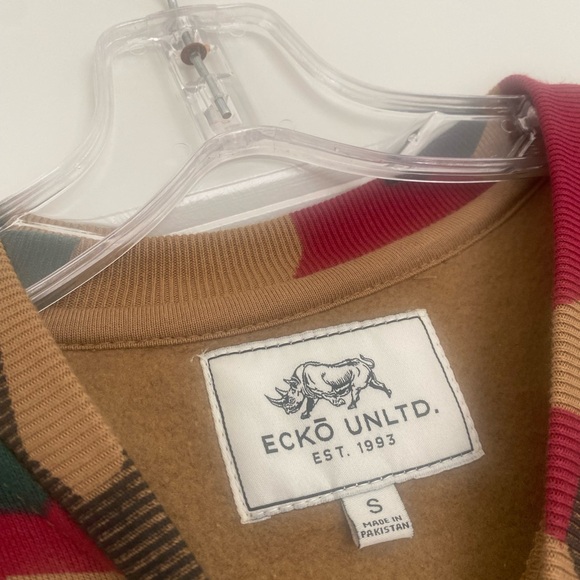 Ecko Unltd. Mens Camo Logos Sweatshirt, Never Worn - Picture 5 of 6